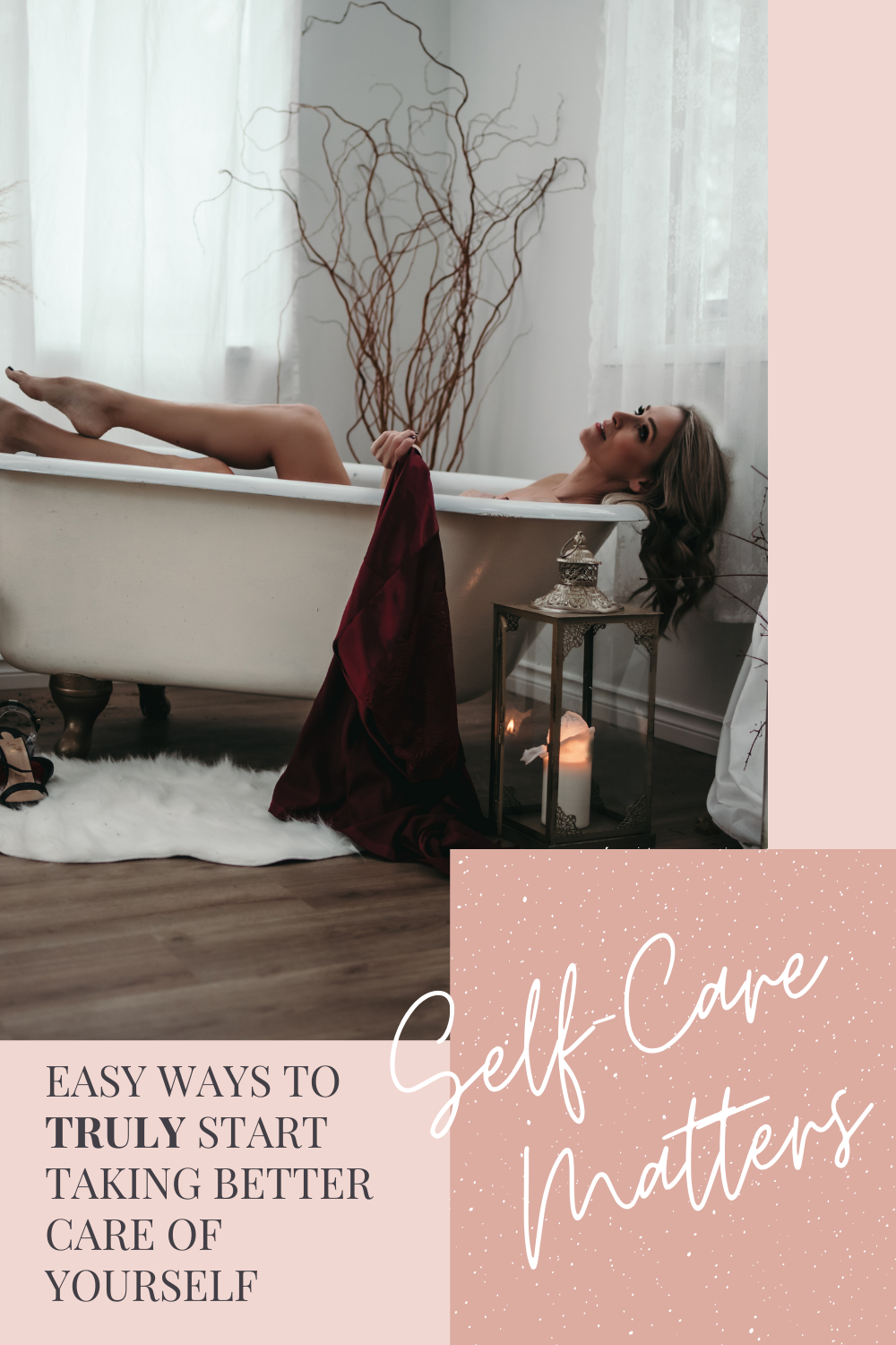 Get started in self-care with these easy tips. And yes we mean REAL self-care, not just a bubble bath. Are you ready? | #self-care #selfcare