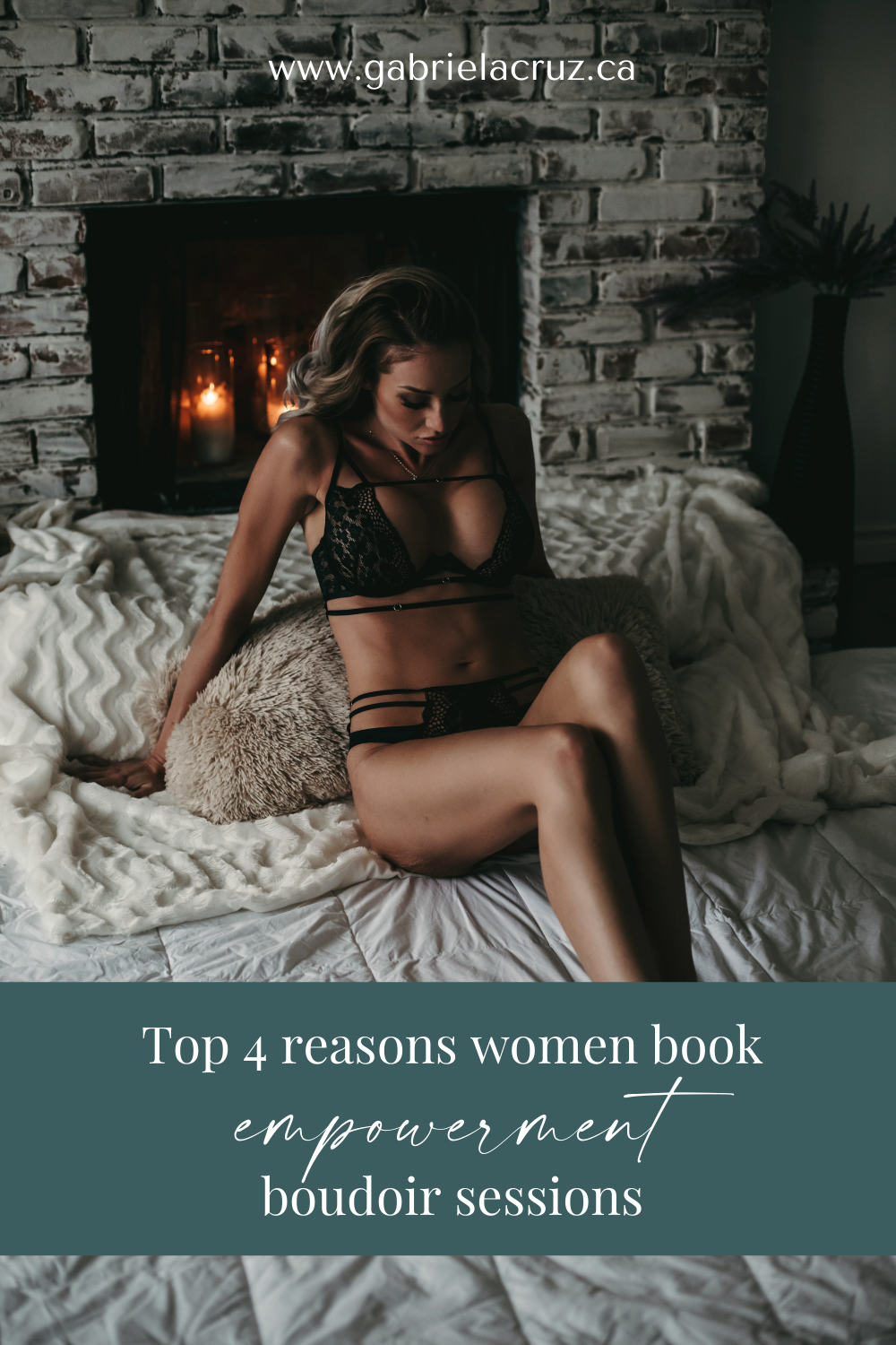 What's an empowerment boudoir photoshoot and why do women book them? The professionals at Gabriela Cruz Boudoir explain.