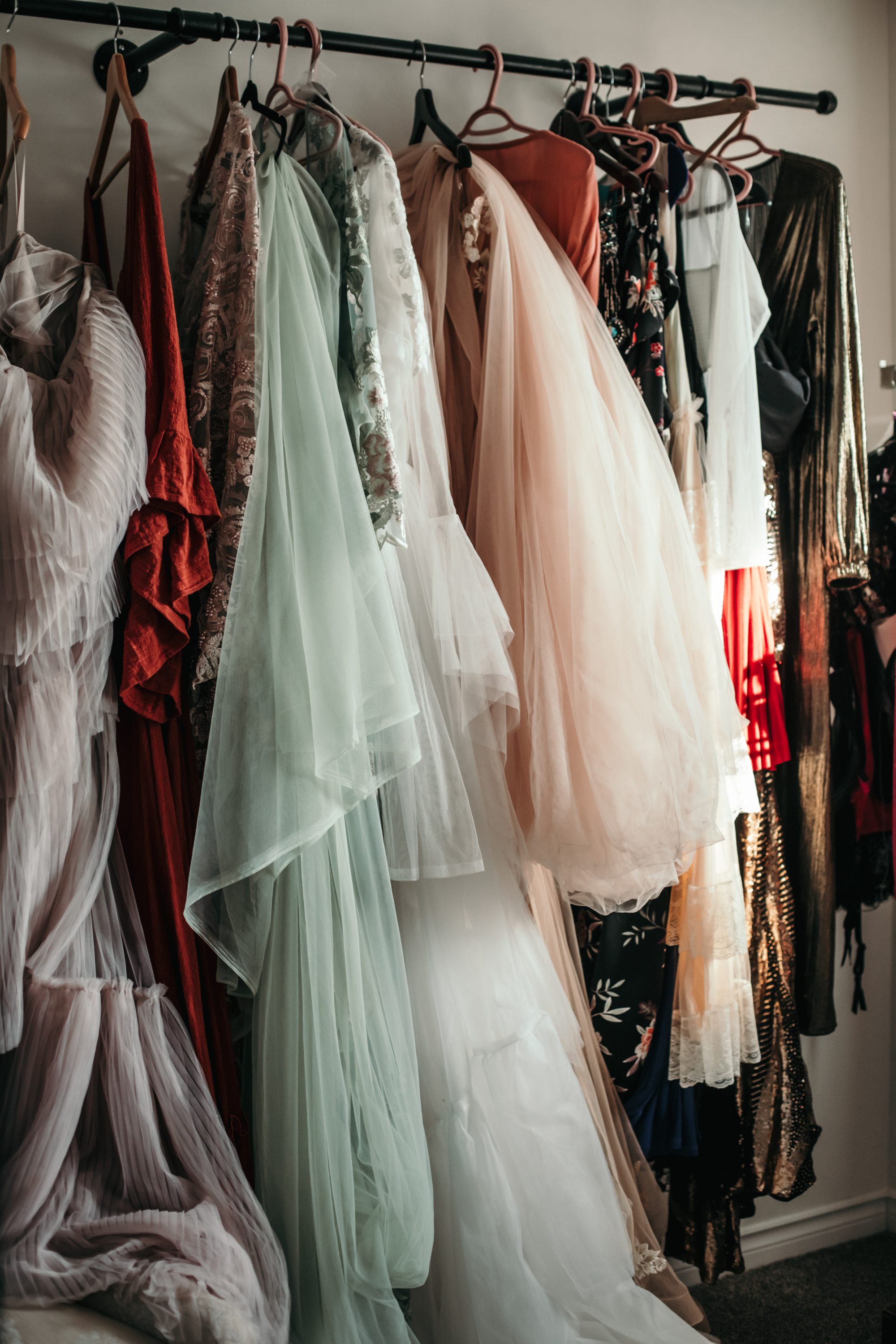 A sneak peek inside the Gabriella Cruz boudoir photography client wardrobe