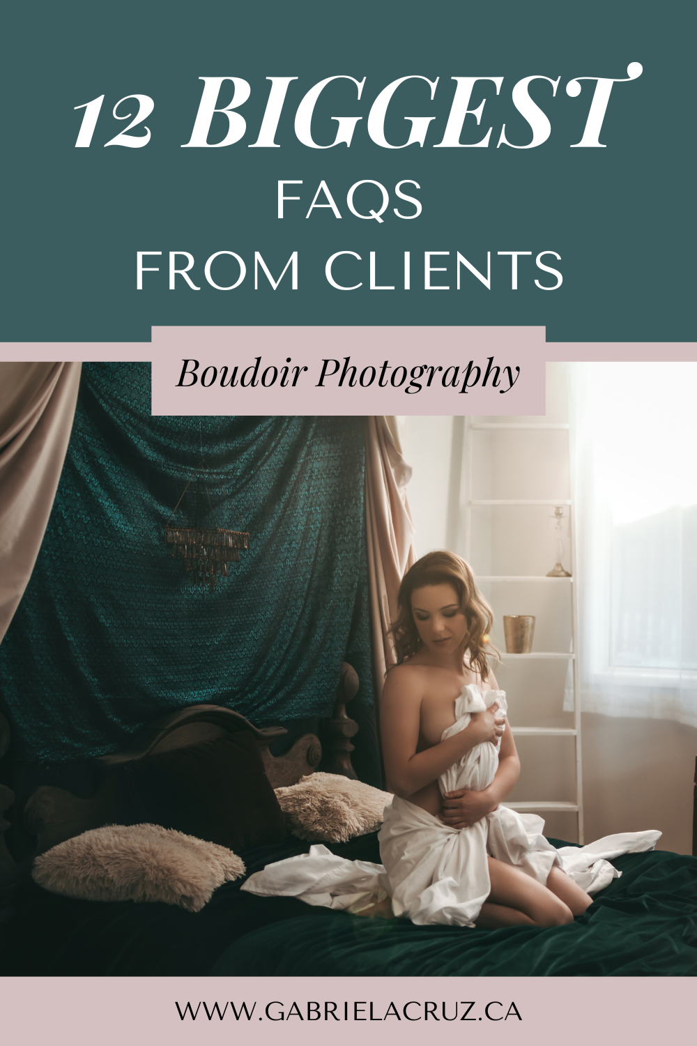 Preparing for a boudoir session can be nerve wracking but we have everything you need. Here are our top 12 frequently asked questions.